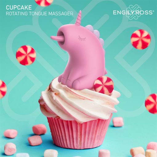 Cupcake Estimulador con Lengua Rotadora 360º - Imagen 3