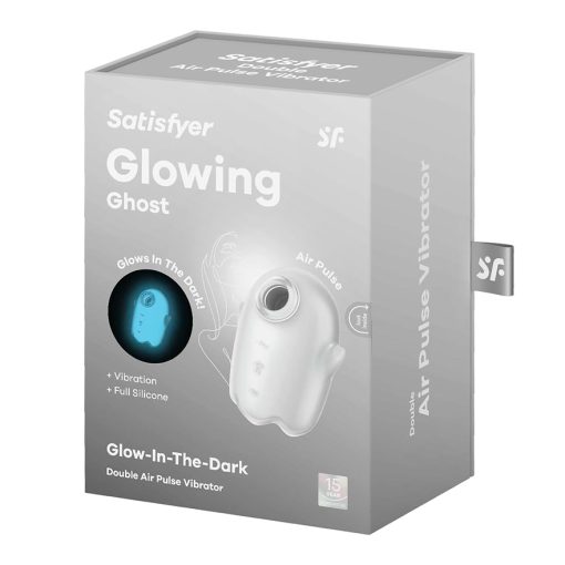 Satisfyer Glowing Ghost Blanco Succionador Brilla en la Oscuridad - Imagen 4