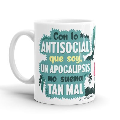 Taza - FR - Con lo antisocial que soy