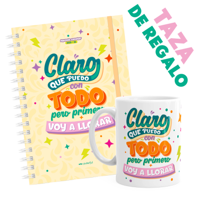 Agenda Escolar 25/26 - Claro que puedo con todo