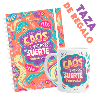Agenda Escolar 25/26 - Caos y un poco de suerte